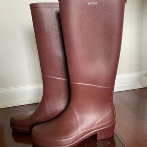 Aigle Miss Juliette Tall Rain Boots EU 39